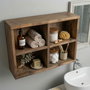 Hanah Home Raf307 Estantería Decorativa de Madera